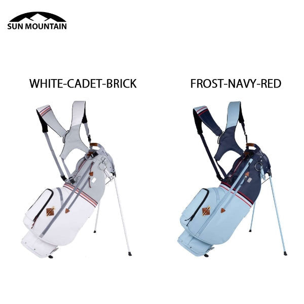 Mid-Stripe Dual Strap Stand Bag – VantageGolf